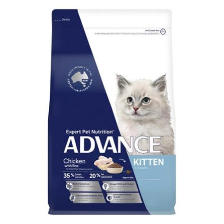 Advance Chicken And Rice Kitten Dry Food  3 Kg