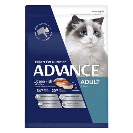 Advance Ocean Fish With Rice Adult Cat Dry Food  6 Kg