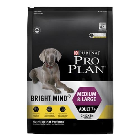 Pro Plan Dog Senior 7+ Bright Mind Medium & Large Breed    2.5 Kg