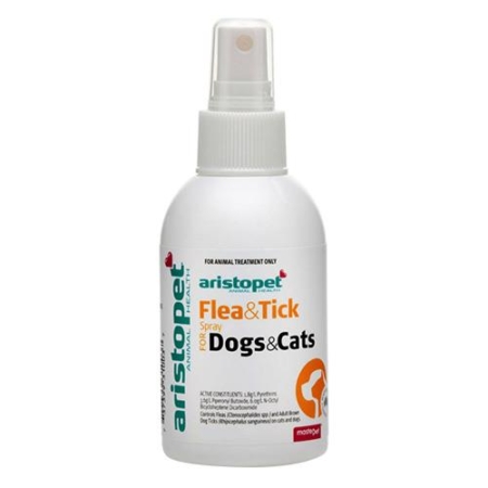 Aristopet Flea & Tick Spray  125 Ml