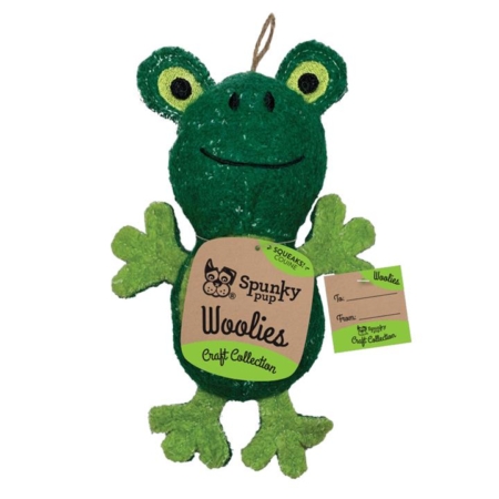 Spunky Pup Woolies Frog Mini 1 Pack