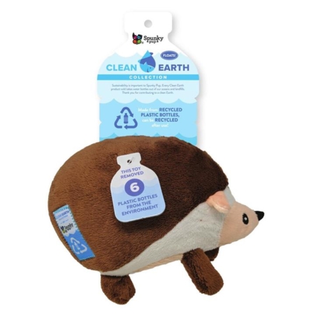 Spunky Pup Clean Earth Hedgehog Small 1 Pack