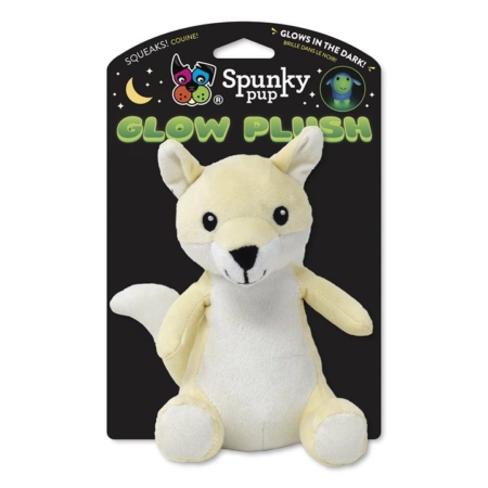 Spunky Pup Glow Plush Fox Small 1 Pack