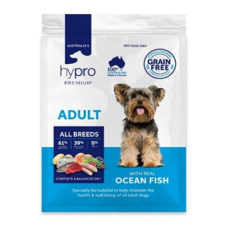 Hypro Premium Adult Ocean Fish Dry Dog Food  2.5 Kg