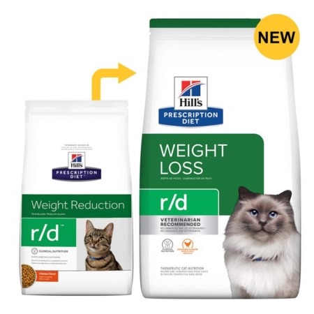 Hill's Prescription Diet R/D Weight Reduction With Chicken Dry Cat Food  3.9 Kg