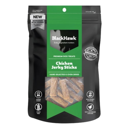 Black Hawk Dog Chicken Jerky Sticks 100 Gm