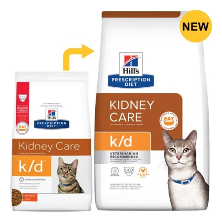 Hill's Prescription Diet K/D Kidney Care With Chicken Dry Cat Food 1.8 Kg