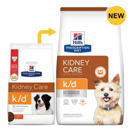 Hill's Prescription Diet K/D Kidney Care With Chicken Dry Dog Food  3.85 Kg