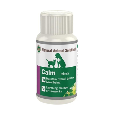 Natural Animal Solutions Calm Tablets For Dogs And Cats 30 Tablet