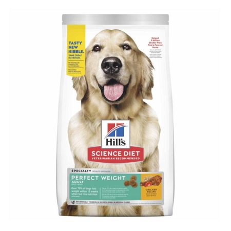 Hill's Science Diet Adult Perfect Weight Chicken Dry Dog Food   6.8 Kg