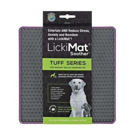 Lickimat Tuff Soother Dog Purple 1 Pack