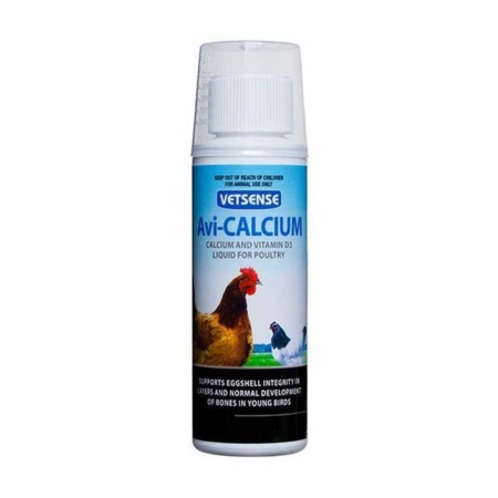 Vetsense Avi-Calcium For Poultry 125 Ml