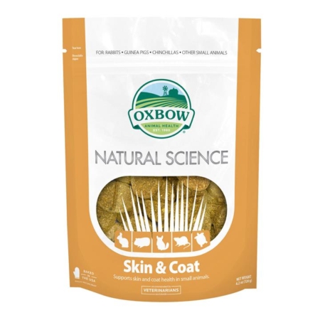 Oxbow Natural Science Skin & Coat Supplement  120 Gm