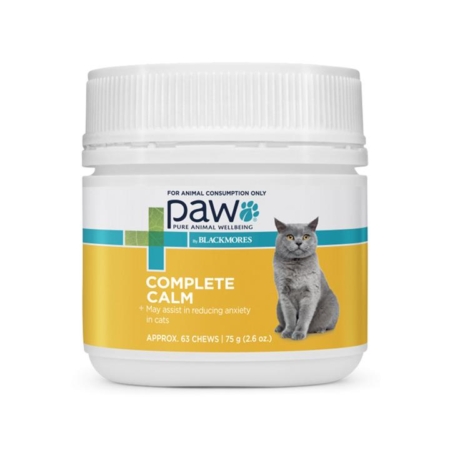 Paw By Blackmores Complete Calm Chews For Cats 75g  1 Pack