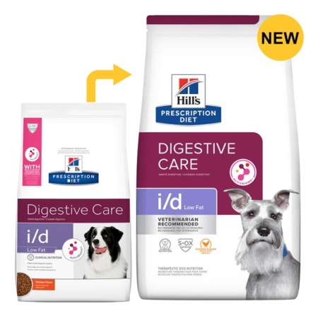 Hill's Prescription Diet I/D Low Fat Digestive Care With Chicken Dry Dog Food  12.5 Kg