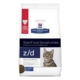 Hill's Prescription Diet Z/D Skin/Food Sensitivities Dry Cat Food  1.8 Kg