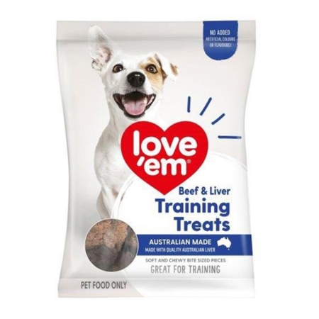 Love Em Beef Training Treats For Dogs  200 Gm