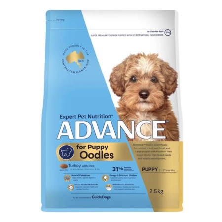 Advance Oodles Puppy Dry Food (Turkey & Rice)  2.5 Kg