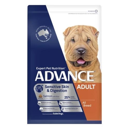 Advance Sensitive Skin & Digestion All Breed - Salmon With Rice  13 Kg