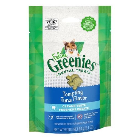 Greenies For Cats Tuna Flavour (60gm) 1 Pack