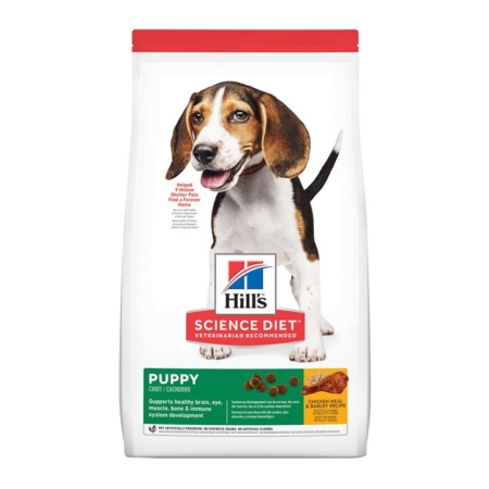 Hill's Science Diet Puppy Chicken Meal & Barley Dry Dog Food 7.03 Kg