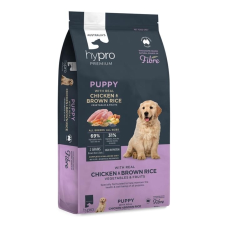 Hypro Premium Wholesome Grains Puppy Food (Chicken & Brown Rice)  2.5 Kg