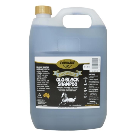 Equinade Showsilk  Glo-Black Shampoo  5 Litres