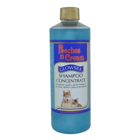 Equinade Pooches N Cream Glowsilk Shampoo Concentrate  250 Ml