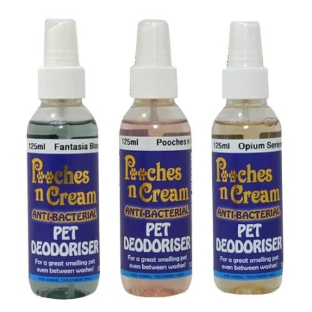 Equinade Pooches N Cream Anti-Bacterial Pet Deodoriser (Fantasia Bloo) 125 Ml