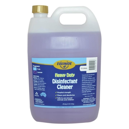 Equinade Heavy Duty Lavender Disinfectant Cleaner For Horses  5 Litres