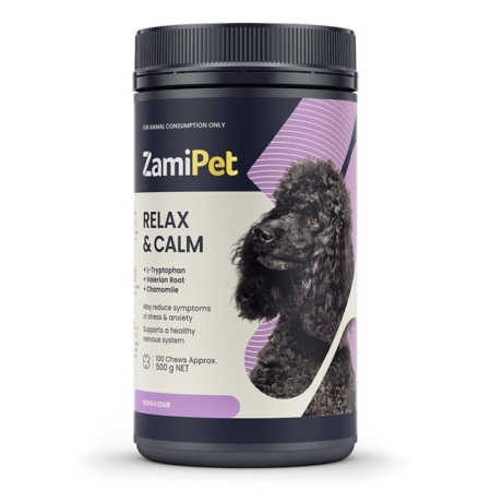 Zamipet Relax & Calm Dog Chews  100 Chews