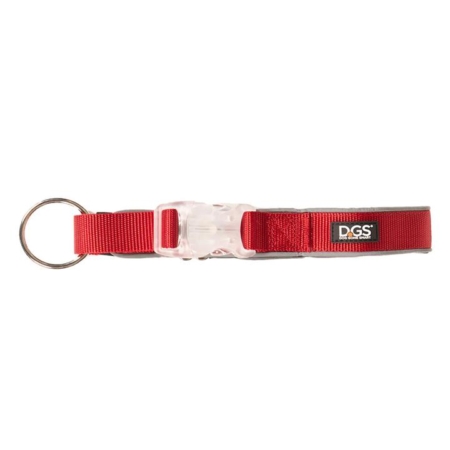 Dgs Comet Led Safety Collar (Red) Small - 1.5cm X 34 - 41cm 1 Pack