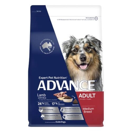 Advance Turkey With Rice Medium Breed Adult Dog Dry Food  15 Kg