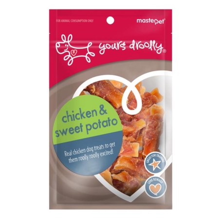 Yours Droolly Chicken & Sweet Potato Dog Treats (110 Gm) 1 Pack