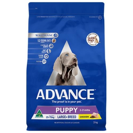 Advance Puppy Plus Growth Large Breed With Chicken Dry  15 Kg