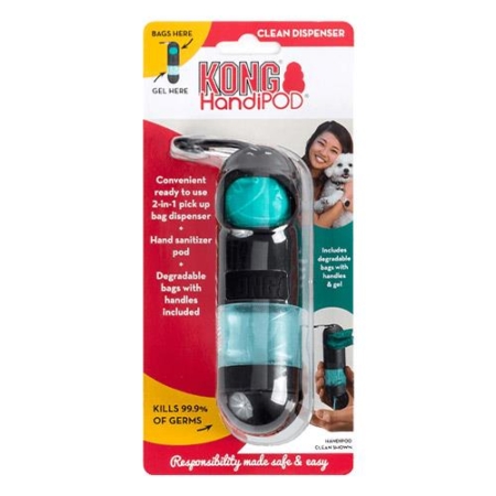 Kong Handipod Clean Dog Poop Bag Dispenser  1 Pack