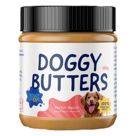 Doggylicious Barkin Bacon Doggy Butter  250 Gm