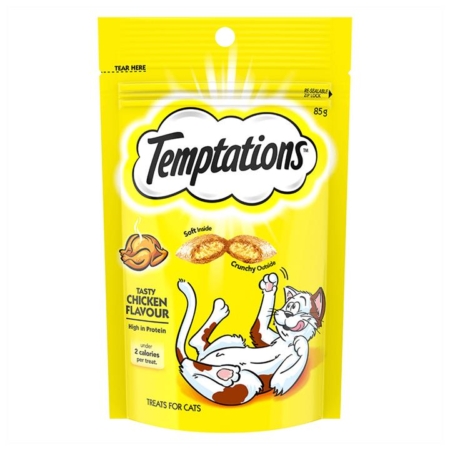 Temptations Tasty Chicken Cat Treats 85gm 1 Pack