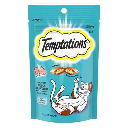 Temptations Tempting Tuna Cat Treats 85gm 2 Packs