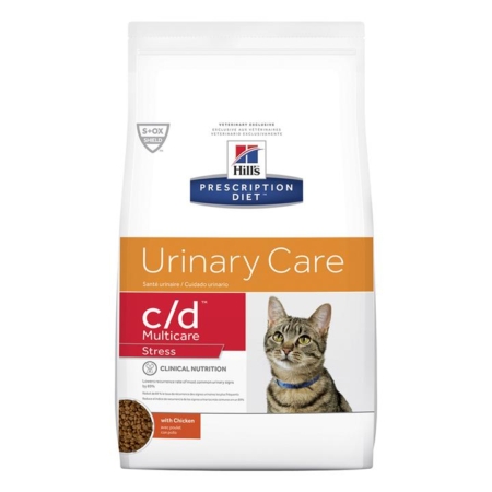 Hill's Prescription Diet C/D Multicare Stress Urinary Care Dry Cat Food  7.9 Kg