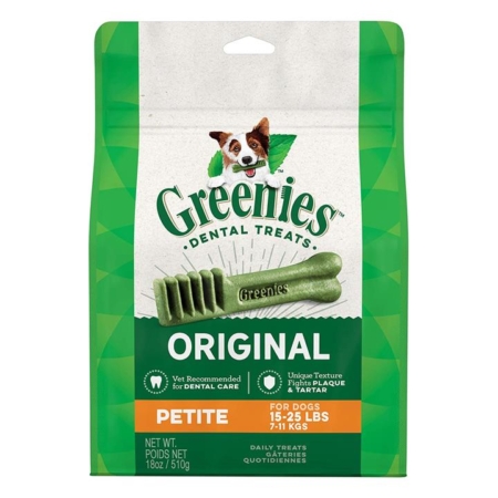 Greenies Original Dental Treats For Dogs - Petite (7-11 Kg)  1 Kg