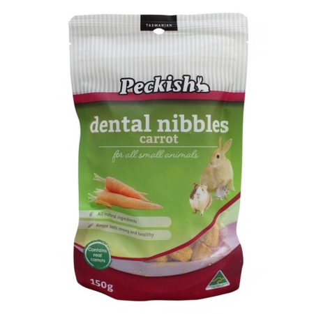 Peckish Dental Nibbles Treats For All Small Animals  150 Gm