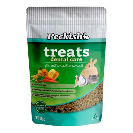 Peckish Dental Care Treats For All Small Animals  150 Gm