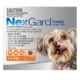 Nexgard Chewables For Very Small Dogs (2 - 4 Kg) Orange 3 Chews