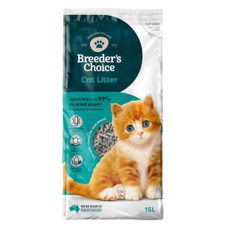 Breeder's Choice Litter For Cats  15 Litres