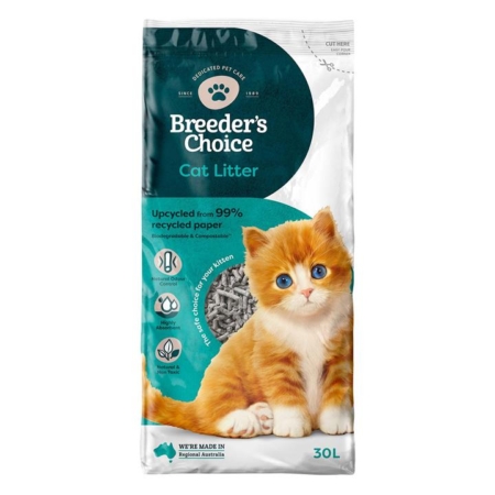 Breeder's Choice Litter For Cats  30 Litres