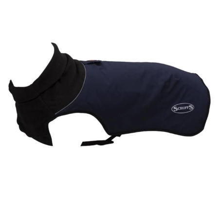 Scruffs Thermal Self Heating Dog Coat Navy Blue 30 Cm - Xxxsmall