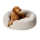 Snooza Calming Cuddler Bed For Dogs Teddy Oat 1 X Small