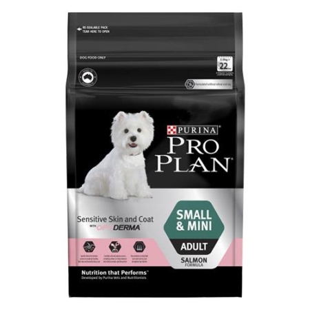 Pro Plan Dog Adult Sensitive Skin & Coat Small & Mini Breed    2.5 Kg