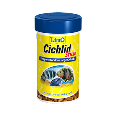 Tetra Cichlid Sticks Fish Food For Large Cichlids   160 Gm